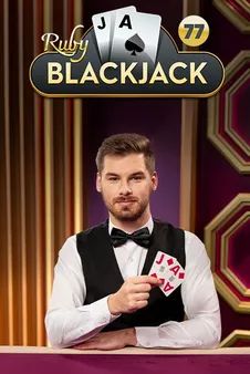 Blackjack 77 Ruby live table at Grosvenor Casino