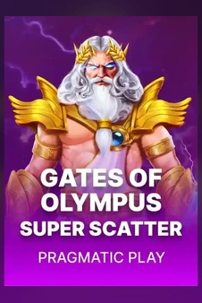 Gates of Olympus Super Scatter slot artwork