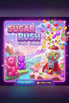 Sugar Rush slot artwork
